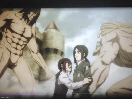 #车力巨人 #鳄之巨人 第一次看这俩笑死我了#艾伦耶格尔