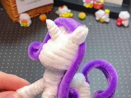 小马宝莉-珍奇扭扭棒教程来啦~做法嘎嘎简单,一学就废~ #小马宝莉 #扭扭棒 #手工diy #让年味住进家 #我家的年味显眼包