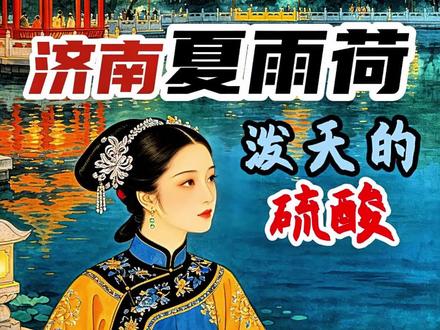 济南夏雨荷 泼天的硫酸 让夏雨荷代表济南十分欠妥#鲁超 #夏雨荷 #辛弃疾 #济南 #文脉里的中国