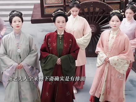 阁老夫人都来林下斋好有排面!澜姐心疼朝姐