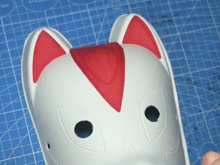 听说这是宇智波鼬常戴的面具,然后就画了,声音还贼解压! #绘画过程 #日常瞎画 #宇智波鼬 #绘画 #火影忍者 @抖音小助手