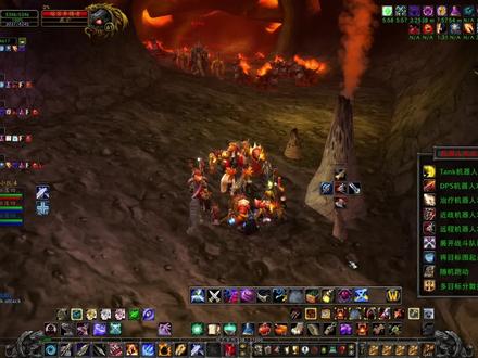 带17个机器人轻松过熔火之心老一,无加强,不BT #魔兽世界 #我们比你们多一个世界