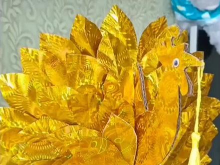 #凤冠 #凤冠头饰 #凤冠制作手工教程 #非遗文化 #帽子折纸