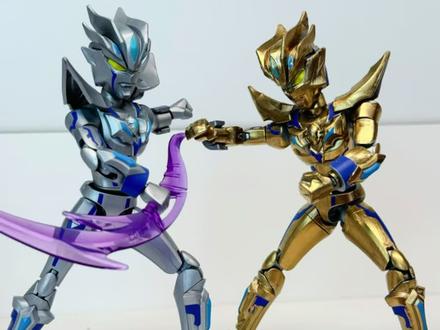 我天终于集齐了无限版第四弹奥特曼所有的的形态… #奇妙积木奥特曼 #奇妙积木无限版 #积木 #拼装模型 #男孩玩具