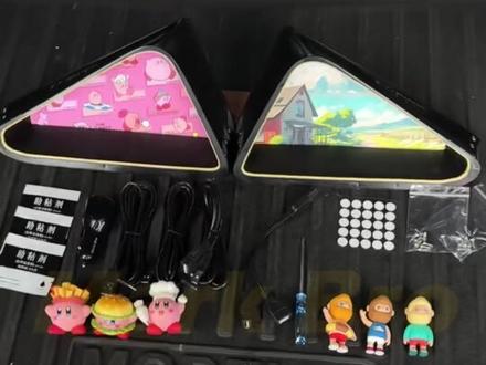 最近特斯拉的三角窗改装也太火了吧!!安装非常简单家人们!直接往里面一按压就可以了,然后连接点烟器!就可以成为独一无二超级可爱的特斯拉车主啦😍😍#三角窗摆件diy #特斯拉 #modely #三角窗改装 #星之卡比