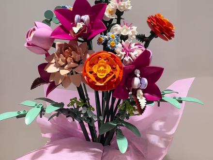 来插乐高花束啦~
#乐高 #乐高花束