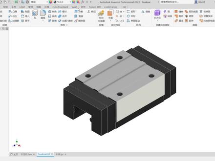 Inventor第三方零件外观颜色修改;部件与零件外观颜色修改的关系#inventor #inventor教程 #CAD教程 #干货教学