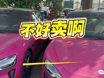 30买的小米su7max,二手价格崩掉了一半?!
#新能源汽车 #电车保值率 #小米汽车 #小米su7 #汽车人共创计划