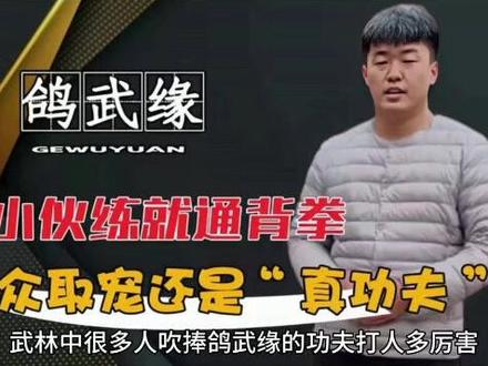 #独家解密 鸽武缘是不是真的有这么厉害?他的功夫是真的还是假的?解密功夫的本质,你也可以成为高手!#每个动作都是用汗水换来的 #拳击格斗 #知识科普 #格斗