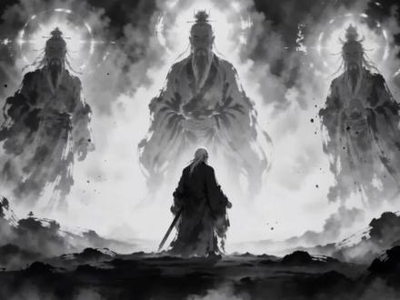 浩然绣虎,有请三教祖师落座,一人问道,三人散道。#剑来 #崔巉 #陈平安