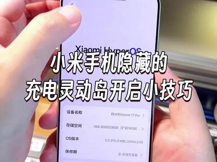 小米手机隐藏的充电灵动岛功能开启方法来了,能够在灵动岛上方显示手机的充电功率,电池的温度情况,还有实时的电流情况,可玩性非常高。小米,红米手机都可以设置#玩机技巧 #小米充电灵动岛 #小米玩机技巧 #充电灵动岛怎么设置