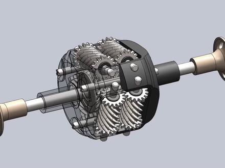 托森差速器的原理和作用#汽车知识 #托森差速器 #新年快乐