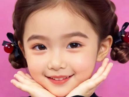 新年甜美丸子头还有谁不会#儿童编发#新年爆改发型 #丸子头 #新年发型不重样