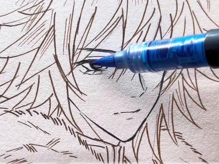 我涨了1个粉丝,画富冈义勇😍
#手绘 #富冈义勇 #绘画过程 #丙烯马克笔手绘 鬼灭之刃绘画过程分享