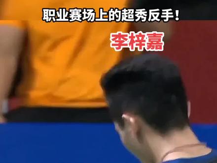 李梓嘉这俩分反手,直接把巅峰桃整懵了~#李梓嘉 #桃田贤斗 #羽毛球 #羽毛球反手