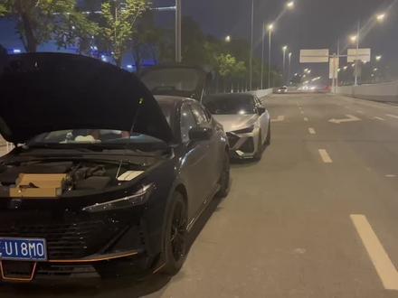 车友聚会,顺便装个日行灯,详细说下23款运动版日行灯的细节#univ #长安univ