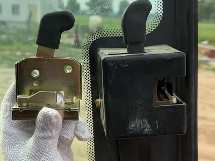 半封闭电动三轮车车门锁把锁全篷车门锁工程车门锁芯车门锁配件#电动车