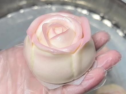 玫瑰花出锅了#玫瑰花 #花样面食