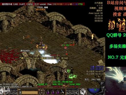 【战斗蜗牛】暗黑2亚马逊攻略之冰火双修元素弓古代
