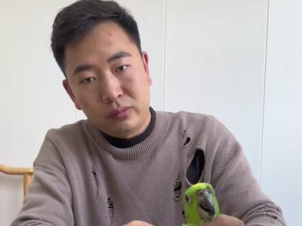 建议新手不要用针筒打奶,原因就是会出现误食软管,那怎么解决呢?#神奇动物在抖音 #合法饲养 #会说话的鸟 #手养鸟