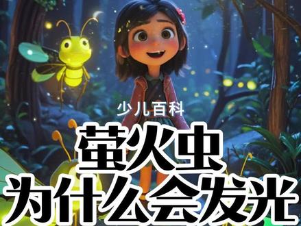 少儿百科:萤火虫为什么会发光? ✨孩子的好奇心和求知欲应当从小培养。少儿百科以孩子易于理解的方式,通过图文并茂的形式,助力孩子开启知识的大门!
📝为了更好了解萤火虫为什么会发光,我们先来举个例子。晚上我们打开手电筒,是因为里面有电池和灯泡,一按开关就亮了。萤火虫的腹部也有个像手电筒一样的“发光器”,我们称它为发光细胞,这些细胞里含有荧光素和荧光素酶,当萤火虫呼吸时,就像按开关一样,氧气进入细胞,荧光素在荧光素酶的催化作用下,就会发出光亮。而萤火虫发光主要是为了求偶、警示敌人和互相交流。它们通过不同的发光频率和模式来传达不同的信息,就像我们用语言交流一样。#少儿百科 #育儿 #儿童睡前故事 #孩子教育 #少儿科普
