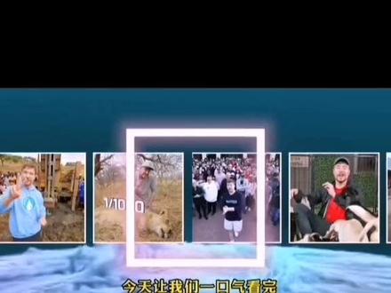 全球最大的网红#上热门话题 野兽先生,善行天下