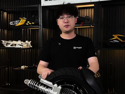 九号E80CMK2二后轮套装 为什么别人装出来这么有姿态#九号电动车 #九号e80c #e系列骑行姿态 #九号升级 #九号配件