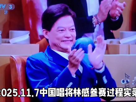 #中国唱将 林感参加11.07中国唱将活动实录@低男中音林感