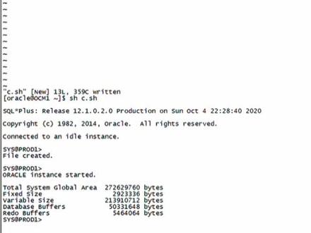 手工创建Oracle数据库#教程