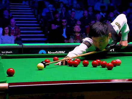 斯诺克最新的比赛!赵心童疯狂的冲击147满分杆,希金斯看呆了 #台球 #斯诺克 #赵心童 #希金斯 #2026斯诺克球员锦标赛