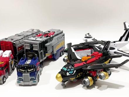 炫卡斗士4款变形卡车、变形战机集合!