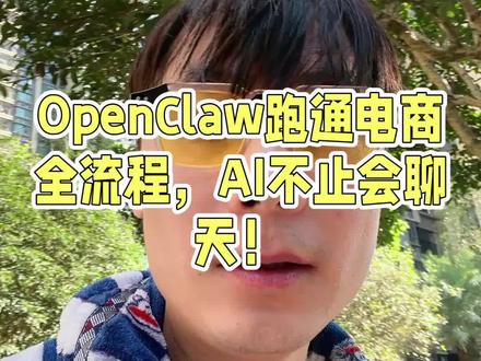 openclaw 跑通电商业务流程,可落地,实测效果很好#openclaw #ai自动化