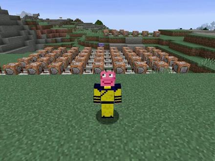 Minecraft#我的世界 命令方块一键盖房子~😀