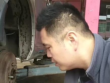 宏光更换后轮轴承,很多同行都头疼的活。#汽车保养与维修