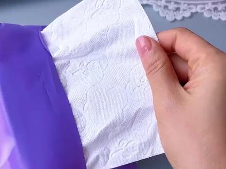 只用一张纸巾,就能做出可爱的小兔子! #手工 #儿童手工 #手工教程 #折纸