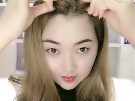 大人小孩都能扎的发型,过年这样扎倍洋气😍@抖音小助手