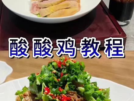 特色地方凉菜“酸酸鸡”酸辣Q弹,爽口解腻,巴适 特色地方凉菜“酸酸鸡”酸辣Q弹,爽口解腻,巴适#凉菜摆盘装饰技巧 #酸酸鸡 #凉拌鸡 #美食制作配方 #凉菜配方