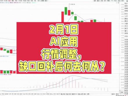2月1日AI应用行情调整,缺口回补后何去何从?