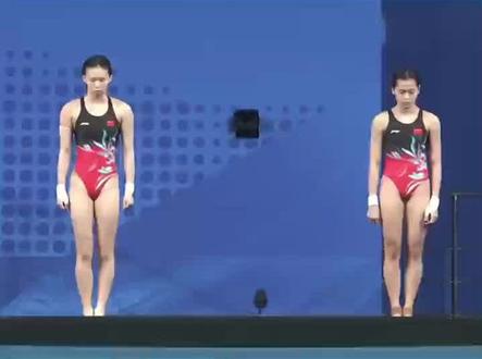 学习下全红婵,陈芋汐是如何做到水花消失的#水花消失