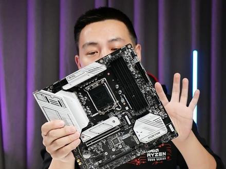 微星B760迫击炮电脑主板来了,这可能是B760主板的天花板#电脑主板 #配置推荐 #diy电脑