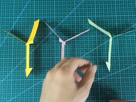 简单几步,制作史上最强折纸竹蜻蜓纸飞机,高空放飞随风起舞越飞越高#竹蜻蜓 #折纸竹蜻蜓 #亲子手工 #自制玩具