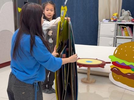 没想到吧❗我和海绵宝宝派大星章鱼哥~做邻居呀~ #海绵宝宝 #派大星 #章鱼哥 #安静书 #diy