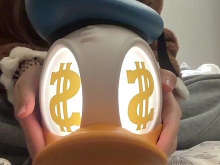 好好玩这个开灯方式#玩个很新的东西 #唐老鸭 #夜灯