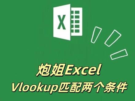 Vlookup匹配两个条件#excel技巧