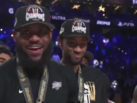 为什么夺冠后湖人队更衣室要学羊叫?#NBA #篮球 #詹姆斯 #湖人 #nba吐槽大会