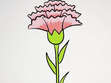 这样画康乃馨,一看就会
#简笔画 #简笔画教程 #三八妇女节 #康乃馨 #真实生活分享计划