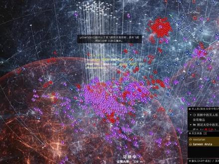 EVE欧服 中国玩家千人会战录像#强大的中国玩家