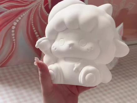 重生之画石膏娃娃#敲可爱 #萌物 #少女心