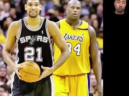 奥尼尔vs邓肯,谁更强? #nba #奥尼尔 #邓肯