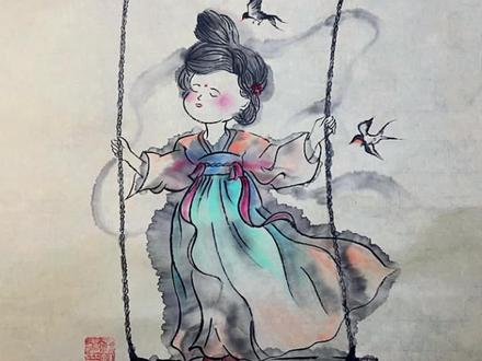 谁说嫦娥姐姐一定要那样子,
辣目洋子版嫦娥姐姐她不香么😬#中秋 一起来画个不一样的嫦娥姐姐吧#国画艺术 #国画教程